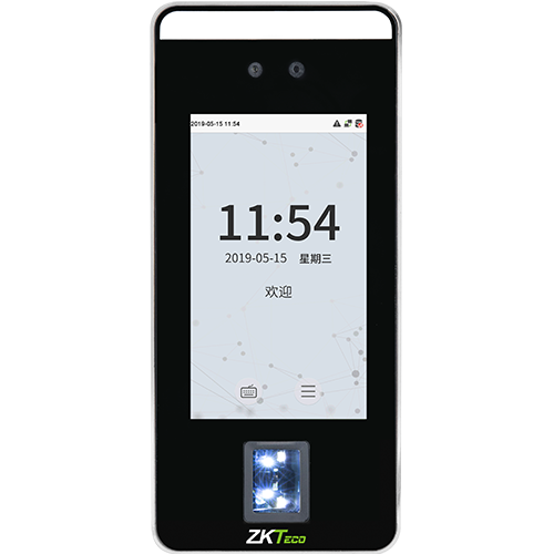 xFace600系列可見光多模態手掌人臉識別終端-中控熵基公司